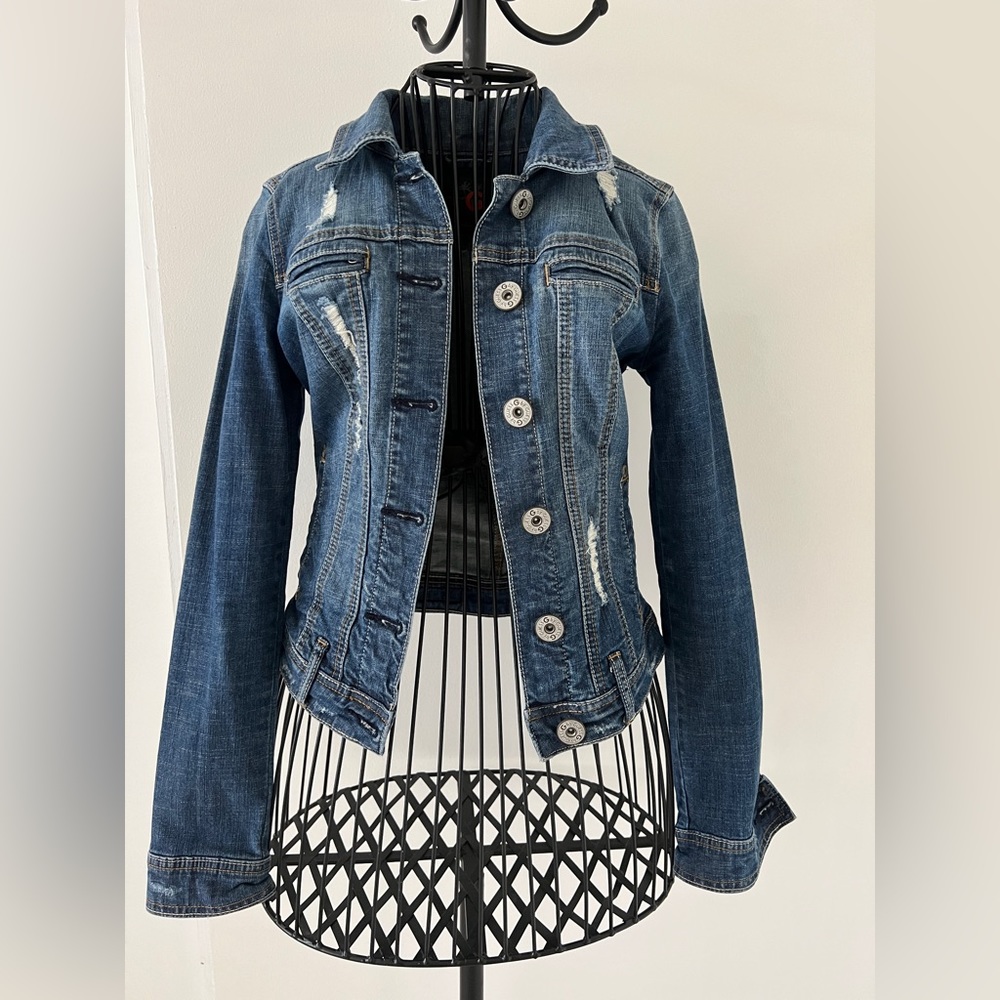 G by GUESS. Size S. Blue Jean jacket.